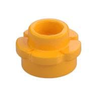 Plant, Flower, Plate Round 1 x 1 with 5 Petals em Laranja vivo claro