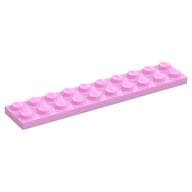 Plate 2 x 10 em Rosa vivo