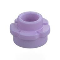 Plant, Flower, Plate Round 1 x 1 with 5 Petals em Lavanda