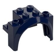 Wheel Arch, Mudguard 4 x 2 1/2 x 2 1/3 em Azul escuro