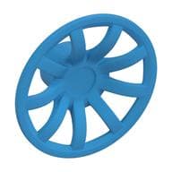 Wheel Cover 9 Spoke - 24mm D. em Celeste escuro
