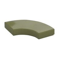 Tile 2 x 2 Curved, Macaroni em Verde oliva