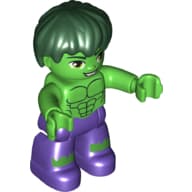 Duplo Figure Hulk em Verde vivo