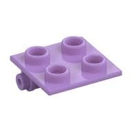 Hinge Brick 2 x 2 Top Plate Thin em Lavanda médio