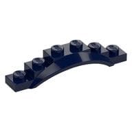 Wheel Arch, Mudguard, 1 1/2 x 6 x 1 [Arch Extended] em Azul escuro