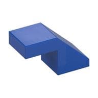 Brick Sloped 45° 2 x 1 with 2/3 Inverted Cutout and no stud em Azul