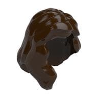 Hair Mid-Length with Part over Front of Right Shoulder