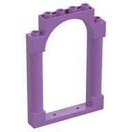 Panel 1 x 6 x 7 with 2 Columns and Arch em Lavanda médio