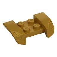 Mudguard 2 x 4 with Molded Headlights em Dourado perolado