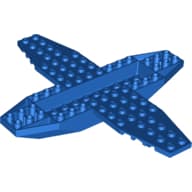 Plane, Bottom 18 x 16 x 1 x 1 1/3 em Azul