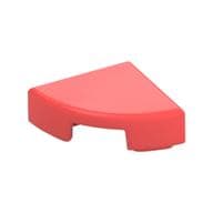 Tile Round 1 x 1 Quarter em Coral