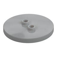 Plate Special Round 4 x 4, 2 Studs [Plain]