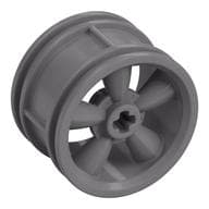 Wheel 30 x 20 5-Spoke em Prata fosco