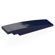 Brick Curved 8 x 2 No Studs em Azul escuro