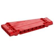 Technic Panel 5 x 11 x 1 Tapered em Vermelho