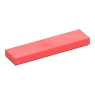 Tile 1 x 4 with Groove em Coral