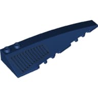 Brick Wedged, Curved 10 x 3 Right with Black Lines (Grill) Print