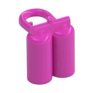 Minifig Neckwear Airtanks with Large Holes em Rosa escuro