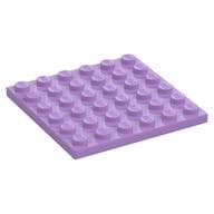 Plate 6 x 6 em Lavanda médio