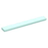 Tile 1 x 8 with Groove em Água-marinha claro