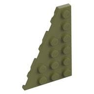 Wedge Plate 6 x 4 Left em Verde oliva