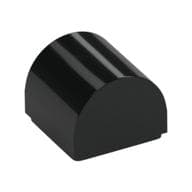 Brick Curved 1 x 1 x 2/3 Double Curved Top, No Studs