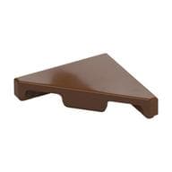 Tile 45° Cut 2 x 2 (Triangle) em Marrom avermelhado