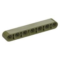 Technic Beam 1 x 7 Thick em Verde oliva