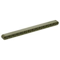 Technic Beam 1 x 15 Thick em Verde oliva