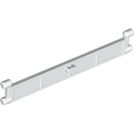 Garage Roller Door Section with Handle em Branco