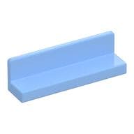 Panel 1 x 4 x 1 with Rounded Corners [Thin Wall] em Azul vivo claro