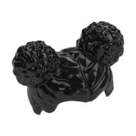 Hair Two Round Buns [Plain]