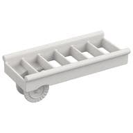 Duplo Ladder with Base Locking Ring, Short (Fire) em Branco
