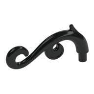 Curled Decorative Ornament / Plant Vine with Bar