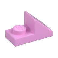 Brick Sloped 45° 2 x 1 with 2/3 Cutout [New Version] em Rosa vivo