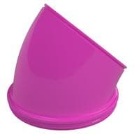 Duplo Ball Tube 45° Turn em Rosa escuro