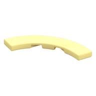 Tile 4 x 4 Curved, Macaroni em Amarelo vivo claro