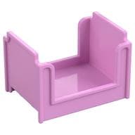 Duplo Bed, Bunk em Rosa vivo