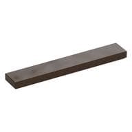Tile 1 x 6 with Groove em Marrom escuro