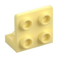 Bracket 1 x 2 - 2 x 2 Inverted em Amarelo vivo claro
