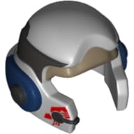 Helmet Rebel with Check Protectors with A-wing Pilot Black Band Print