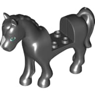 Animal, Horse with 2 x 2 Cutout, White Spot on Nose Print