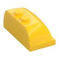 Windscreen 2 x 4 x 1 1/3 [Plain] em Amarelo