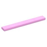 Tile 1 x 8 with Groove em Rosa vivo