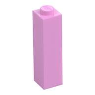 Brick 1 x 1 x 3 em Rosa vivo