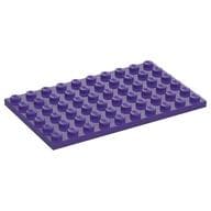 Plate 6 x 10 em Roxo escuro