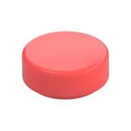 Tile Round 1 x 1 em Coral