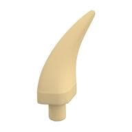 Animal Body Part, Barb / Claw / Tooth / Talon / Horn, Medium em Bege