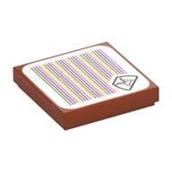 Tile 2 x 2 with Goomba and Barcode Print (Sticker)