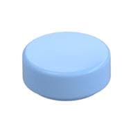 Tile Round 1 x 1 em Azul vivo claro